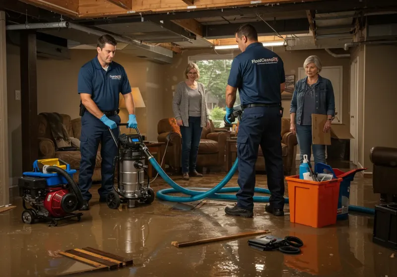 Basement Water Extraction and Removal Techniques process in Tawas City, MI