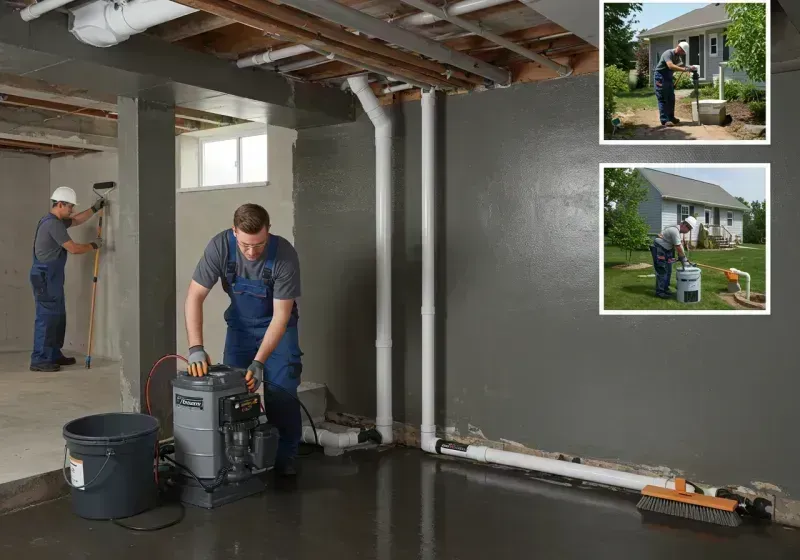 Basement Waterproofing and Flood Prevention process in Tawas City, MI